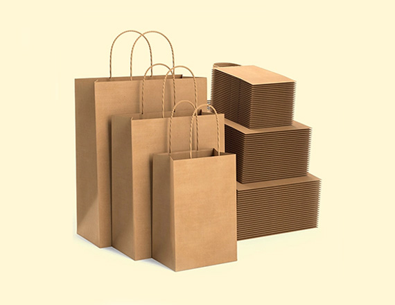 Custom Brown Paper Bags