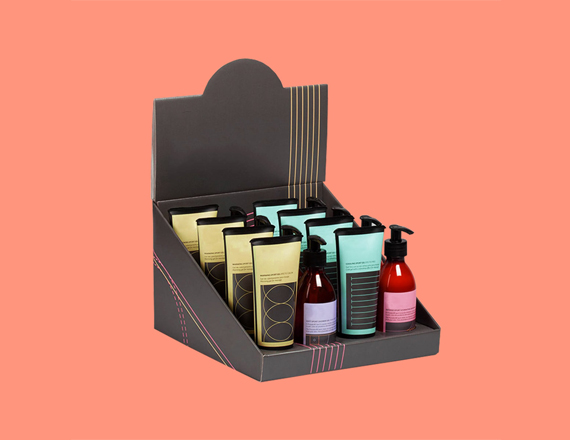 custom cosmetic display