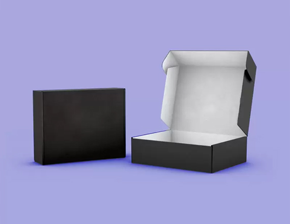 customized black mailer